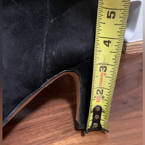 Chantal Italy Black suede leather size 10M - Picture 8 of 11